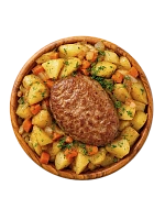 Котлета с картофелем